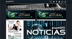 Desktop Screenshot of canalmetropol.com