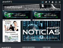 Tablet Screenshot of canalmetropol.com